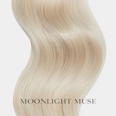 Moonlight Muse Virgin hair 65cm V-tip hair Blond Platina #60